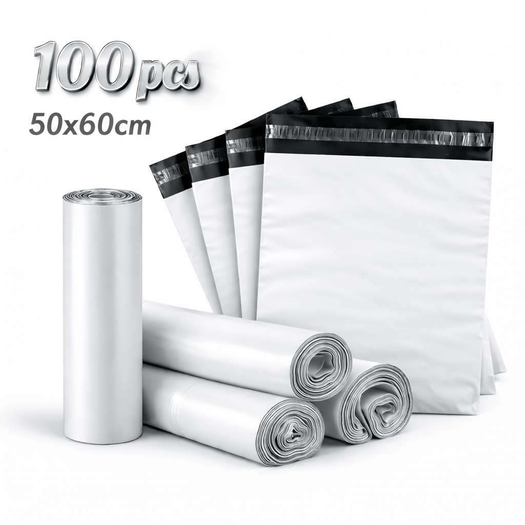 AOREX- 100 Bolsas para Envios Paquetes,Sobres para Envios Embalaje,Autoadhesivas e Impermeables para el Envío de Ropa,regalos,Paquetería y Embalar. Resistentes y Opacas