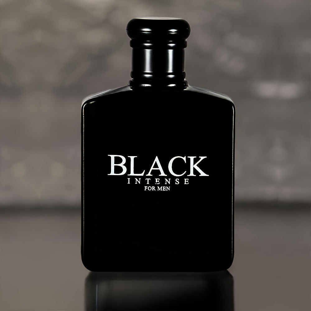 Un juego de tres colonias para hombre (botellas roja/negra/azul, se pueden vender por separado), con capas ricas de fragancia, que muestran el encanto individual y un temperamento maduro y misterioso