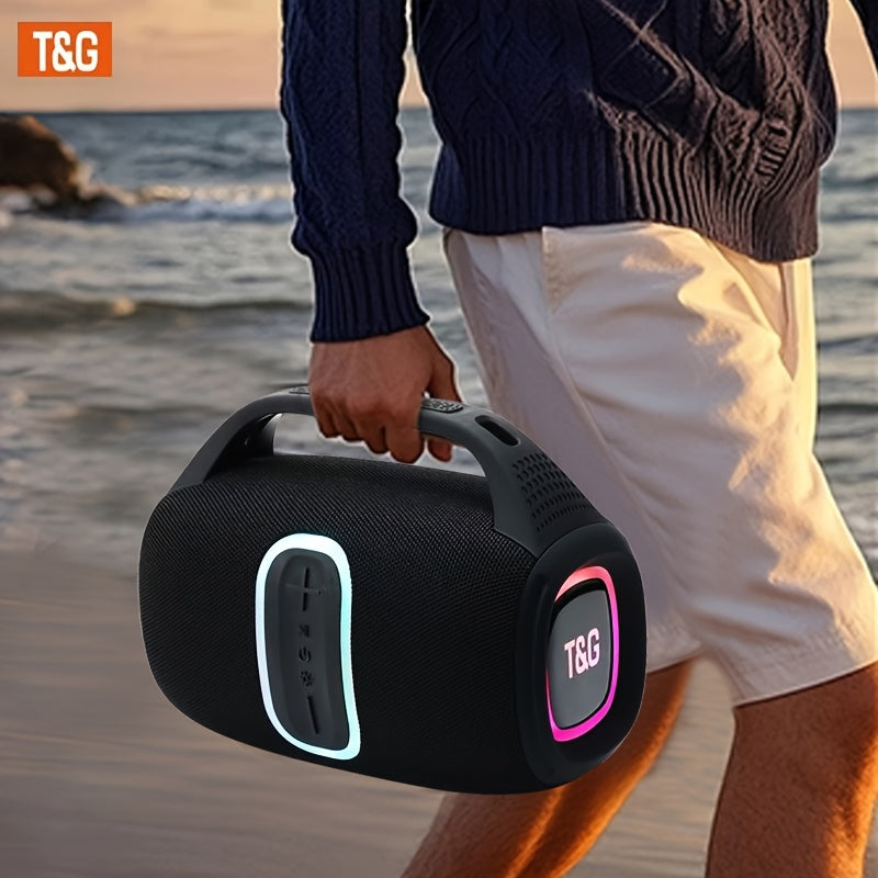 Altavoz Bluetooth para música en casa y al aire libre | 24W y 3600mAh