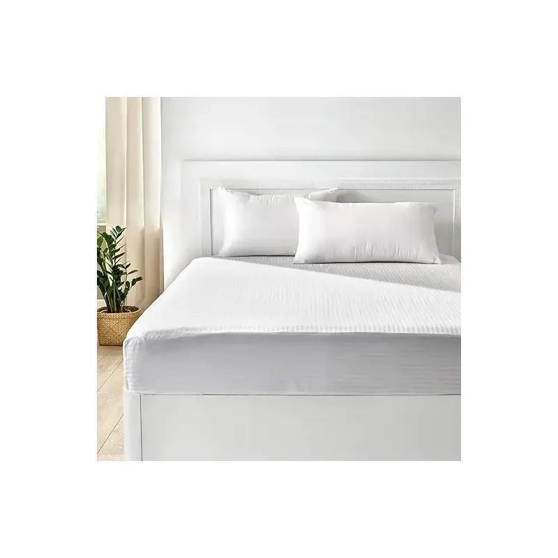 1 pc Protector De Colchon Funda Cutí con altura 25 cm Transpirable con Cremallera 100 Microfibra, Protector Tacto Liso y Suave