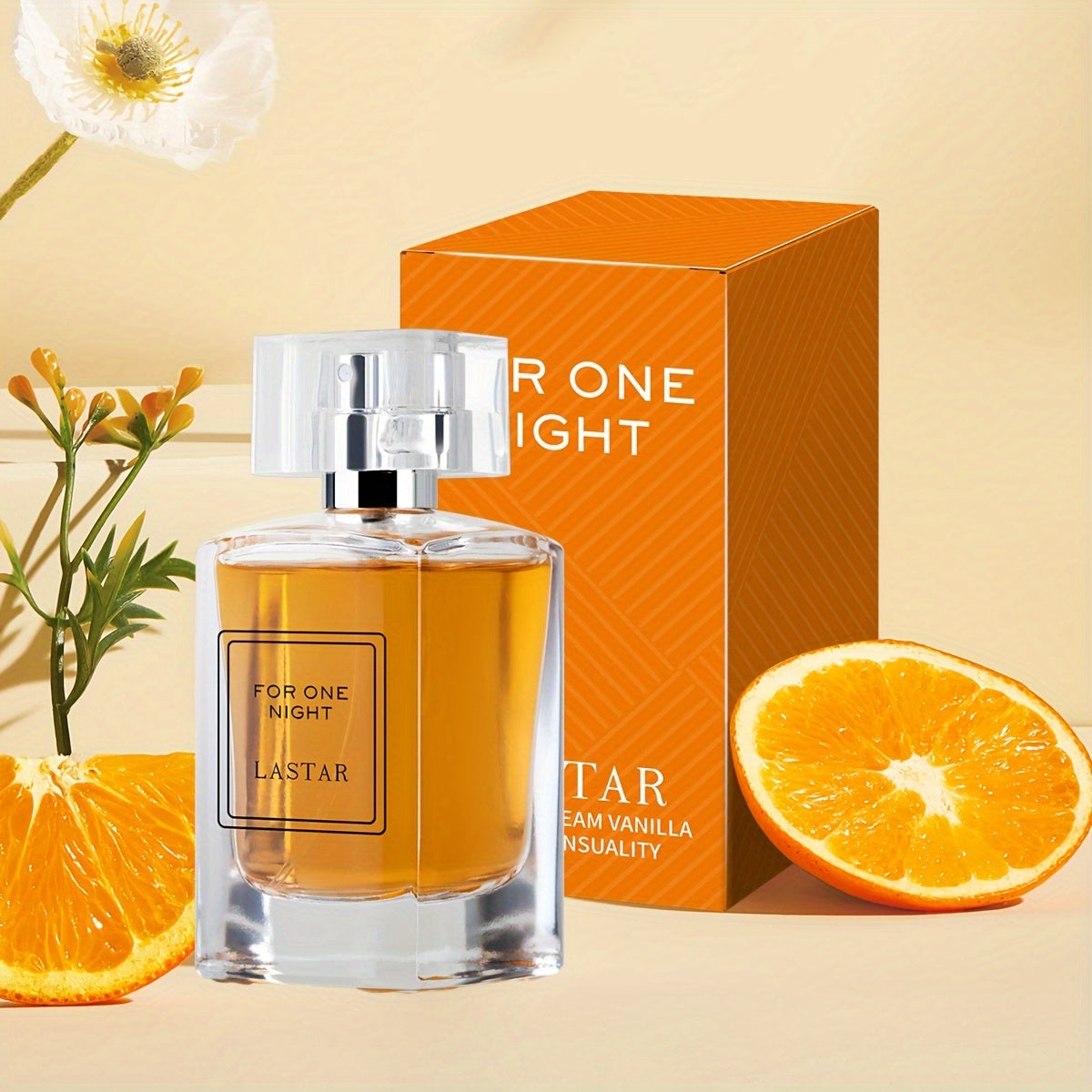 Perfume para Mujer, Fragancia Duradera con Notas de Vainilla Cálida y Grosella Negra, Dulce Floral y Frutal Eau De Parfum en Aerosol EDP, Envase con Botella Rosa Brillante, Regalo para Ella, 50ml