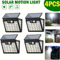 Luz solar exterior con sensor | Jardín patio garaje y seguridad