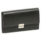 Billetera tipo server de cuero sintético de alta calidad, billetera espaciosa tipo caja registradora, amplia sección para monedas, diseño negro resistente, unisex, ideal para restaurantes, taxis, cafeterías y más