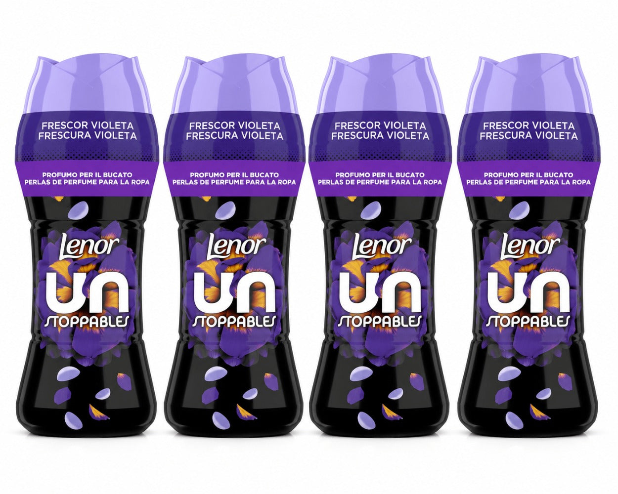 Lenor 3x270-Unstoppables Perlas Suavizante Perfumadas, Lavados, Potenciador de Frescor, Fragancia a Ariel -Lenor Unstoppables Perlas Suavizante de Perfume para la Ropa 4*195 Frescor para el Lavado Fragancia Fresca- 4*195 Frescor para el Lavado Fragancia V