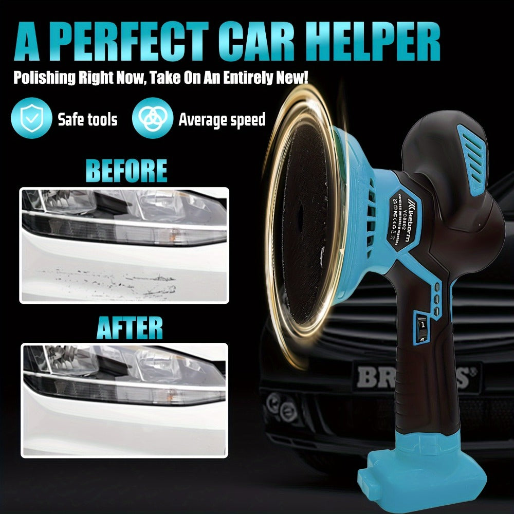Pulidora inalámbrica para coche 24 piezas portátil | Automoción pintura detailing y taller