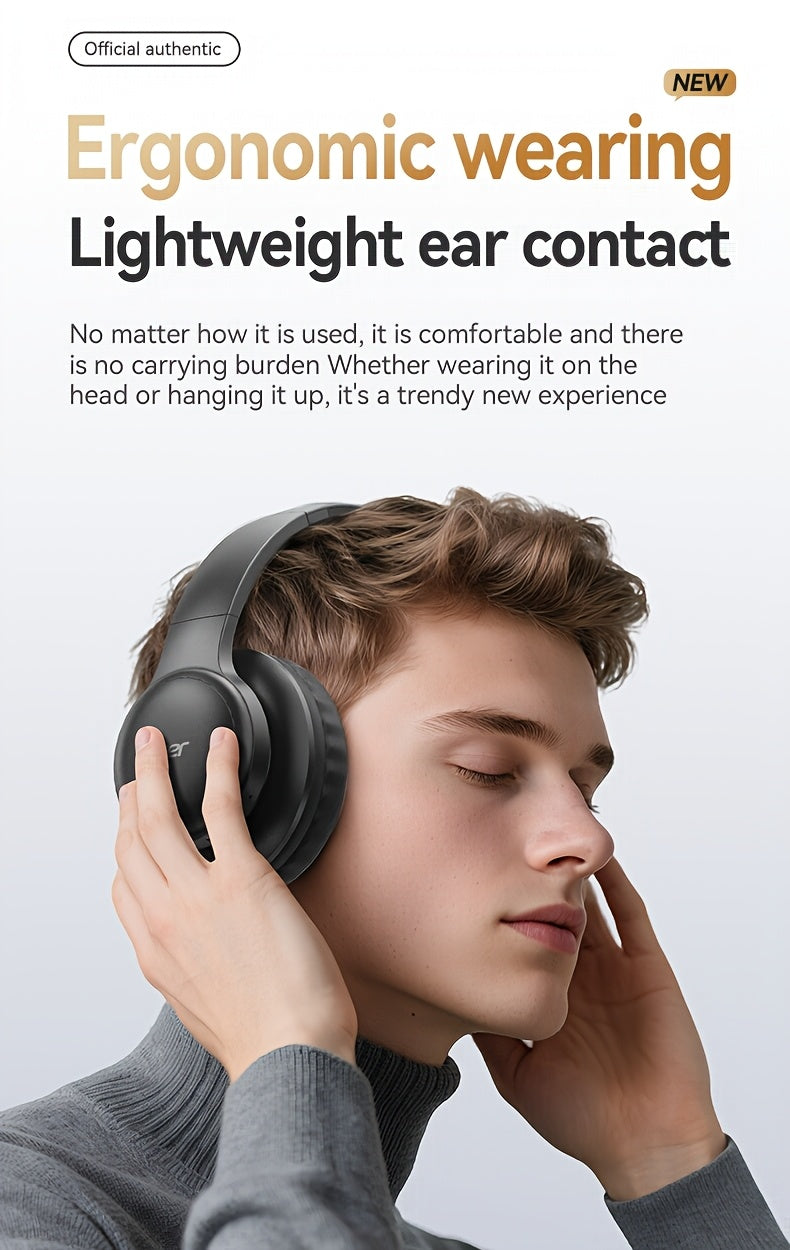 Auriculares Bluetooth | Auriculares inalámbricos supraaurales Acer Ohr559, sonido estéreo de alta fidelidad de baja frecuencia, reducción de