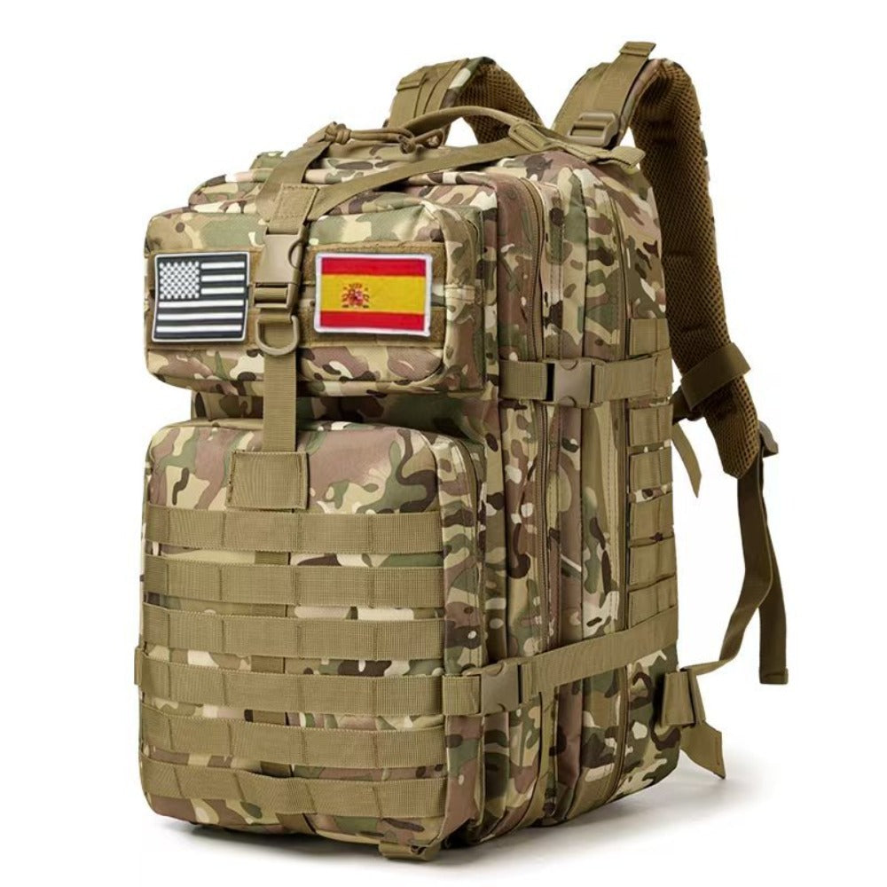 Mochilas táctica 45L Gran Capacidad Mochila Crossfit Plegable Mochila para acampar,mochilas de senderismo, trekking mochila para viajes