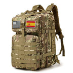 Mochilas táctica 45L Gran Capacidad Mochila Crossfit Plegable Mochila para acampar,mochilas de senderismo, trekking mochila para viajes