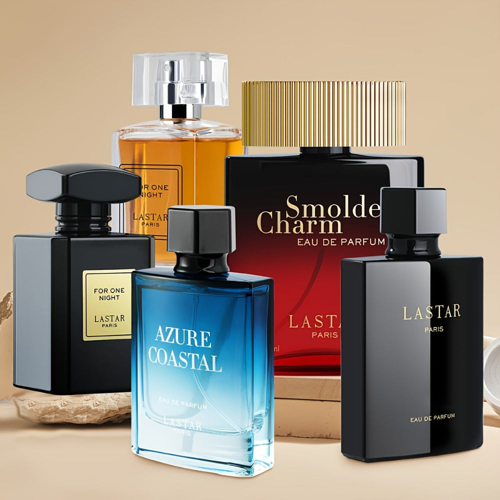 [Set de Perfume Semanal] Set de Regalo de Perfume para Hombre, 1 Botella, 100ml/55ml/50ml, Ámbar y Sándalo, Cubre el Olor del Sudor, Contrata una Experiencia de Fragancia Diferente por Semana, Siente un Encanto Romántico Sorpresa, Regalo para Navidad, Fie