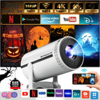 Proyector | Proyector Mini de Cine en Casa 2026, Sistema Android 11.0, Proyector 4K con WIFI 6 y BT 5.2, Decodificación 4K, Resolución Nativa