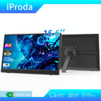 Monitores de ordenador | Monitor Portátil de 15.6 Pulgadas con Soporte Integrado, Pantalla IPS FHD 1080P para Juegos, Frecuencia de Actualización