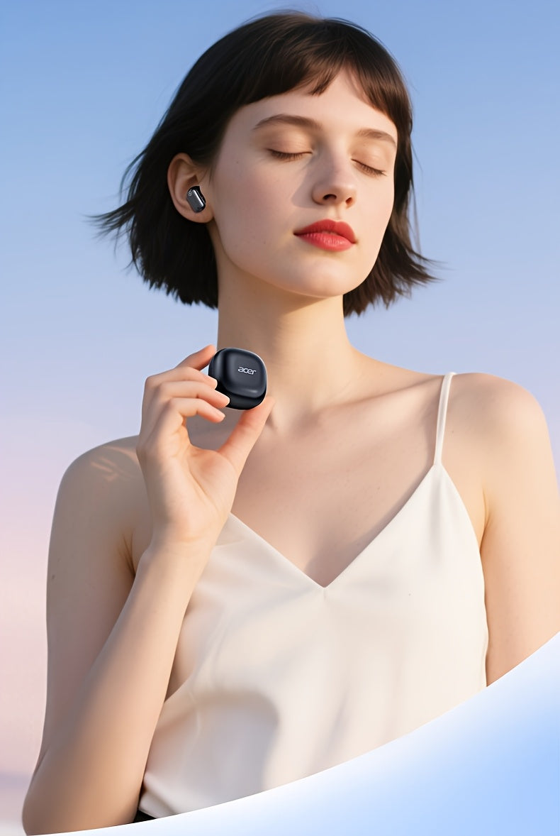 Auriculares Bluetooth | Los auriculares inalámbricos Acer OHR501 presentan un diseño semi-intrauditivo con cancelación de ruido, lo que