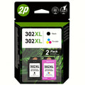 Cartuchos de repuesto para impresora HP 302 Multipack para HP 302 XL Deskjet 3630 3636 3638 3639 1110 2130 3633 Envy 4525 4520 4522 4527 Officejet 3831 3830 3833 5230