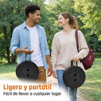 Silla y taburete plegables portátiles de alta resistencia - Diseño compacto y ligero, taburete plegable multifuncional ajustable de altura para camping, pesca, senderismo - Equipo de exterior duradero, regalo perfecto para pescadores, silla de camping con