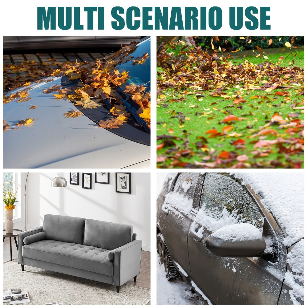 Soplador de hojas inalámbrico compatible con batería de 18 V portátil | Jardín, coche y limpieza exterior