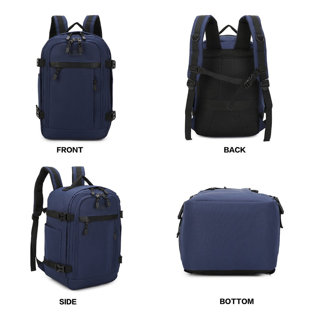 Mochila de cabina 40 x 20 x 25 cm (20 L) | Mochila ideal para viajes en avión | Mochila de cabina para hombre y mujer para el trabajo, viajes, senderismo y escuela