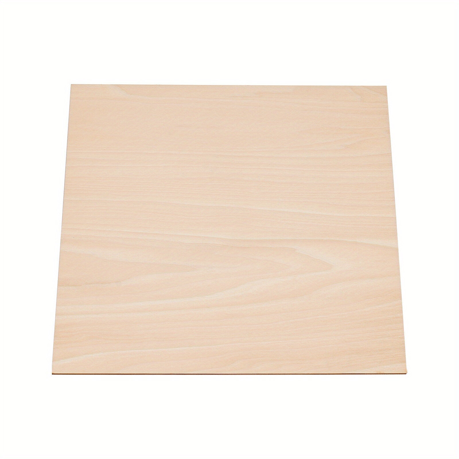 Paquete de 30 paneles de contrachapado, 300 x 300 x 3 mm, madera de tilo engrosada para manualidades, contrachapado para proyectos láser, manualidades de bricolaje, maquetas, pintura, cuadros grabados