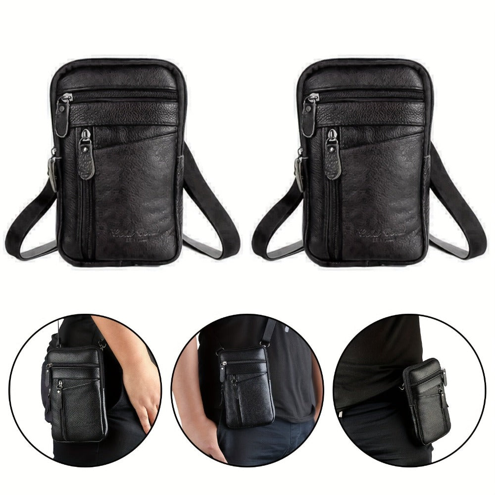 Bolso de cintura Bolso de teléfono Bolso de hombro Bolso de cintura Bolso bandolera Hombre