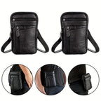 Bolso de cintura Bolso de teléfono Bolso de hombro Bolso de cintura Bolso bandolera Hombre