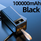 Power bank para carga durante viajes y uso diario | 100000Mah y 22.5W