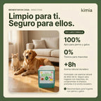 KIMIA - Fregasuelos Concentrado Profesional 5L | Limpiasuelos Mascotas | Friegasuelos Concentrado con Esencia de Arbol de Té | Especial Perros y Gatos | Todo Tipo de Superficies | Limpieza Profunda | Sin Aclarado