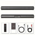 Lange BS-10 Barra de Sonido Inalámbrica con Conexión Inalámbrica, Tipo-C y Operación - Altavoz Compacto para TV, Ideal para Cine, Smartphones, Tabletas, PCs y Dispositivos de Streaming