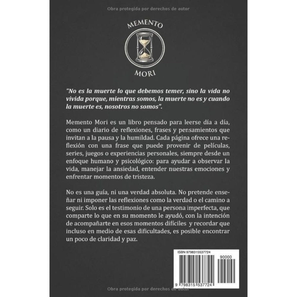 Memento Mori: Recuerda tu Muerte: 1