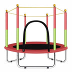 Mini trampolín al aire libre, deportes de interior o al aire libre, trampolín con cubierta de seguridad, carga máxima de 300 lb