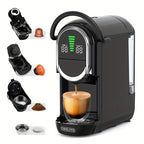 Cafeteras de cápsulas | CAFELFFE Cafetera Multifuncional de Cápsulas, 7 Niveles de Control Preciso del Agua, Compatible con Cápsulas Nes*