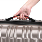 Conjunto PROVITERA de 4 Maletas Rígidas de ABS, Maleta Rígida S-M-L-XL con Asa Telescópica de Gel y 4 Ruedas de Rodadura Fácil, Trolley Ligero y Resistente al Viaje, Equipaje de Mano con Cerradura de Código, Mangos de Gel Ergonómicos, Ruedas Giratorias de