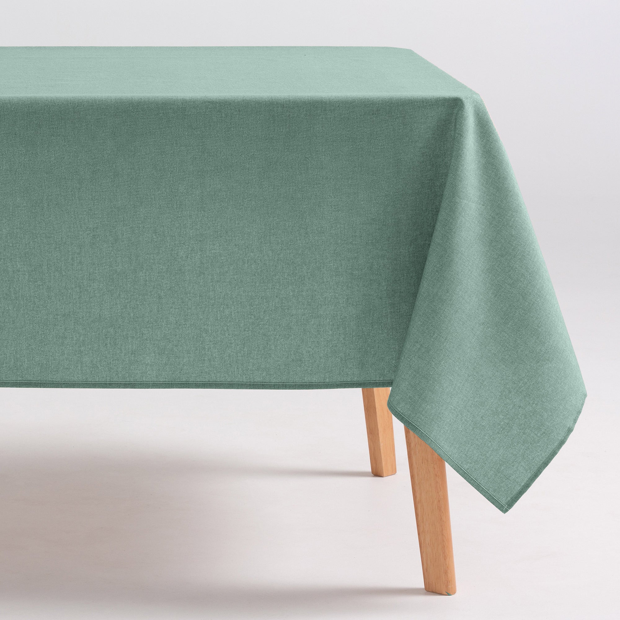 Mantel liso antimanchas impermeable suave y resistente, uso diario mesa salón o exterior cuadrada, rectangular, redonda, estilo mediterráneo para el hogar y exterior