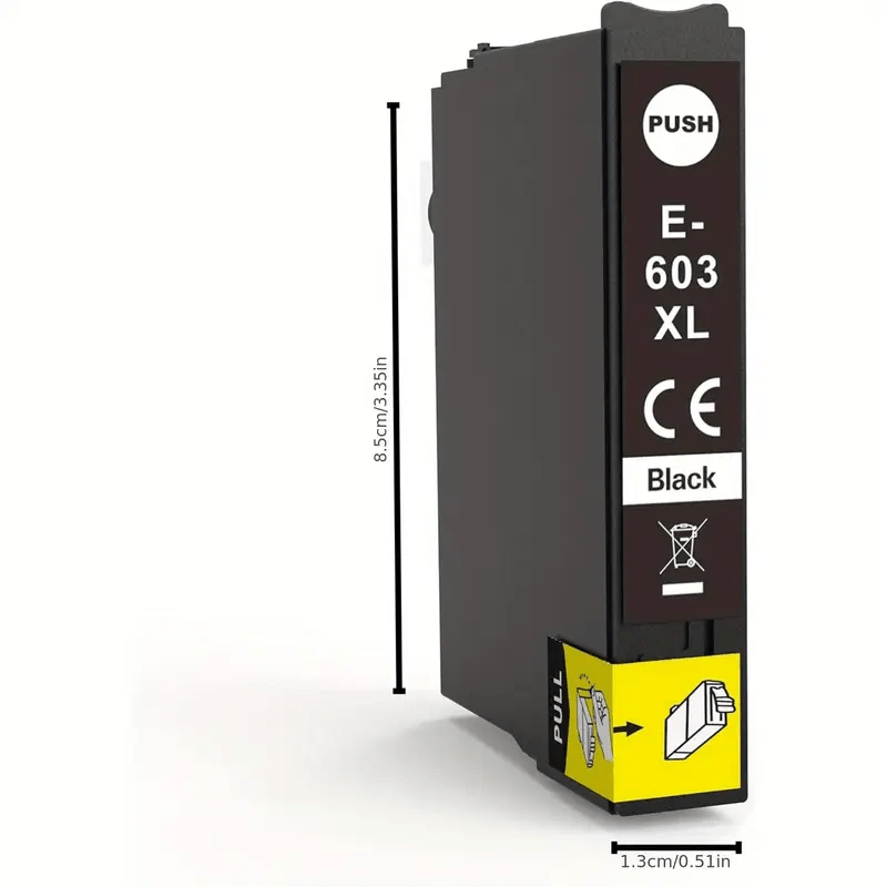 Cartucho de tinta | Paquete de 4 cartuchos de tinta 603 XL compatibles con Epson 603 603XL para Epson Expression Home XP-2100 2105 2150 2155 3100