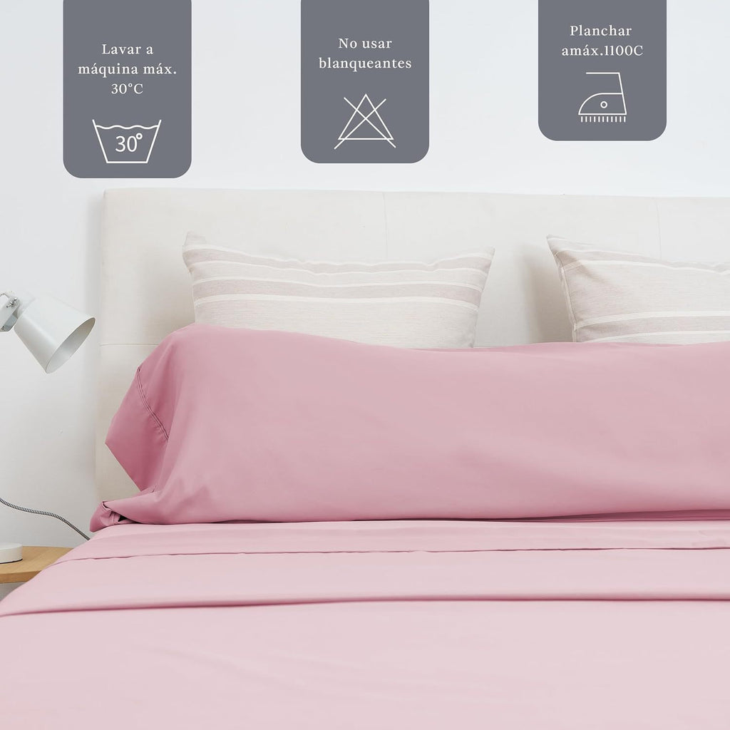 Juego de cama de tres piezas, suave y cómodo, adecuado para todas las estaciones, rosa, azul, rojo rosa, negro, gris, blanco, adecuado para camas de 90 CM, 105 CM, 135 CM, 150 CM, 180 CM