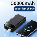 Power bank para carga durante viajes y uso diario | 50000 mAh