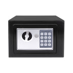 Caja Fuerte Digital Electrónica, Caja Fuerte de Pared, Caja de Dinero, Caja Fuerte Antirrobo con Llave, Caja Fuerte de Pared para Oficina, Hotel, Caja Fuerte Pequeña de Acero Premium para Hotel, Oficina, Negocios
