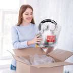 Caja Cartón para Mudanzas y Almacenaje Ultra Resistentes con Asas, Fabricadas en Cartón Duro, Ideal para Mudanzas o Almacenaje de Libros y Ropa, Transporte Cómodo y Seguro gracias a las Asas Laterales - packer PRO