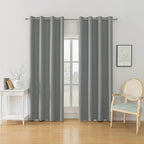 Cortinas Ystyle de Dos Piezas, Opacas, Aislamiento Térmico, Aislamiento Acústico, con Ojales, Modernas para Dormitorio y Sala de Estar
