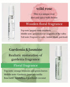 LASTAR Caja de Regalo de Perfume, 8 Bolsillos de Perfume, Fragancia Fresca para Mujer Perfume Duradero, Flores de Frutas Amaderadas con Combinación de Aromas Diferentes, Artículo Esencial para el Hogar, Citas y Viajes, Buen Regalo de Vacaciones para Mujer