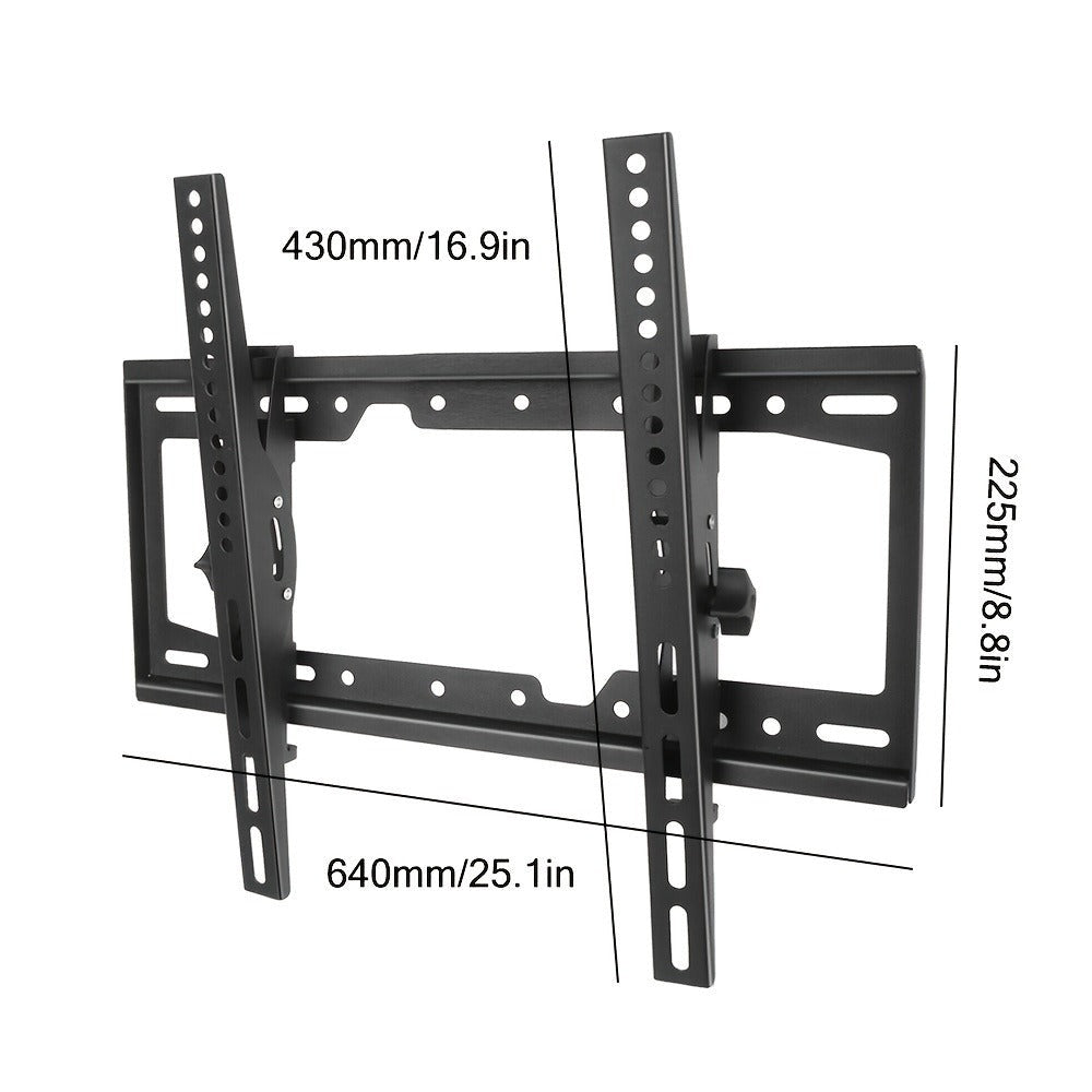 Soporte de Pared Inclinable para TV, Compatible con Pantallas Planas LED LCD OLED Plasma de 32 a 65 Pulgadas, 4K, Monitor, VESA Hasta 400x400mm, 50kg, Decoraciones de Pascua para el Hogar, Decoración de Ramadán, Decoraciones del Día de San Patricio, Sopor