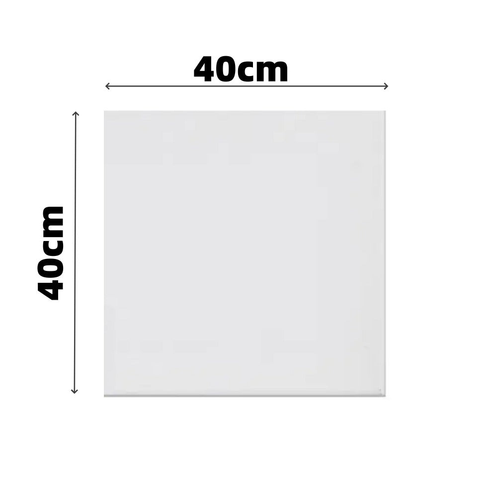 Lienzo de Algodón de Alta Calidad, Lienzo para Arte - Ideal para Pintura Acrílica/Óleo/Gouache | Excelente Absorción, Varios Tamaños Disponibles | Suministros de Arte