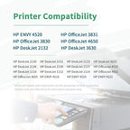 Cartucho de tinta | Cartuchos 302XL Compatibles para Cartuchos de Impresora HP 302 (1 Negro, 1 Tricolor) 302 XL para HP DeskJet 3630 3636 3638