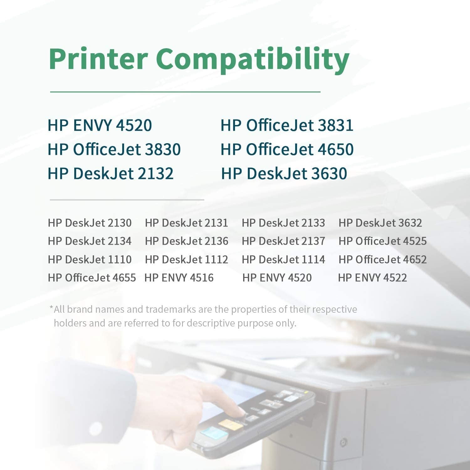 Cartucho de tinta | Cartuchos 302XL Compatibles para Cartuchos de Impresora HP 302 (1 Negro, 1 Tricolor) 302 XL para HP DeskJet 3630 3636 3638