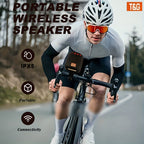 Altavoz Bluetooth | Altavoz sin varillas portátil para ciclismo al aire libre T&G TG392 | Altavoz para bicicleta y motocicleta | Alcance sin