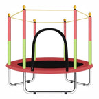 Mini trampolín al aire libre, deportes de interior o al aire libre, trampolín con cubierta de seguridad, carga máxima de 300 lb
