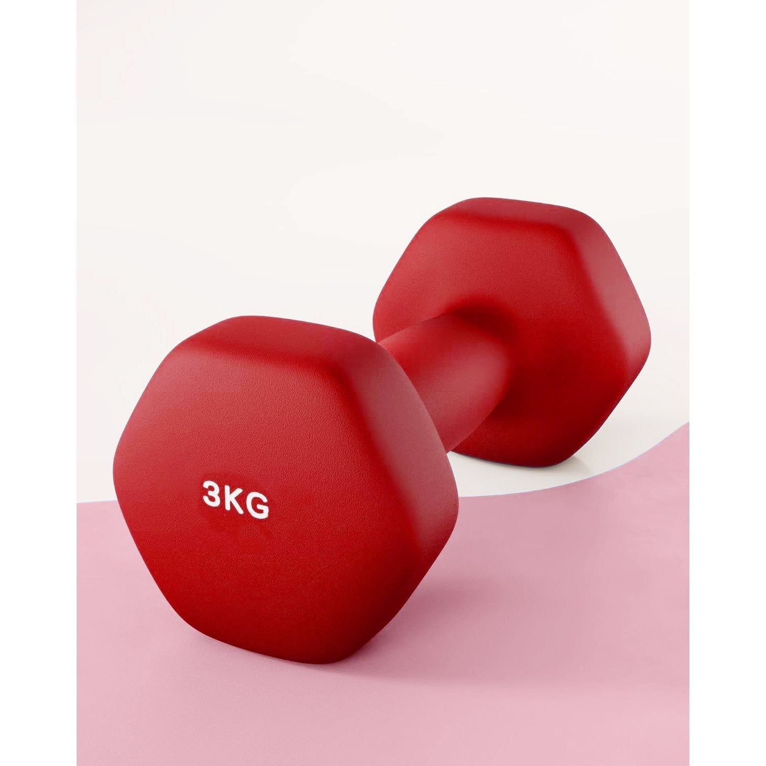 Mancuernas Fijas de Neopreno para Ejercicios en Gimnasio | Material: Hierro con Revestimiento de Vinilo | Pesas para Mujeres y Hombres
