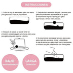 La arena para gatos se aglomera en segundos Arena para gatos vegetal Arena para gatos desodorizada, sin polvo y sin mezcla Suministros para mascotas fáciles de almacenar - 1 bolsa Varios sabores