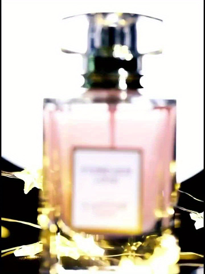 LASTAR Paris Forever Love Perfume 1.86 oz, Aroma Romántico Floral con Rosa, Jazmín, Vainilla y Pachulí, Fragancia Suave y Fresca, Duradera, Elegante Botella de Vidrio Rosa con Tapa Dorada, Regalo Perfecto para Fiestas/Vacaciones para Mujeres