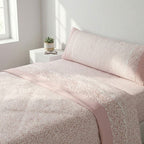 Juego de ropa de cama (Sábana ajustable, Cubrecama, Funda de almohada) | Juego de sábanas estampadas de 3 piezas | Primavera/Verano | Múltiples estilos | Tejido suave | 180cm - Múltiples tamaños disponibles