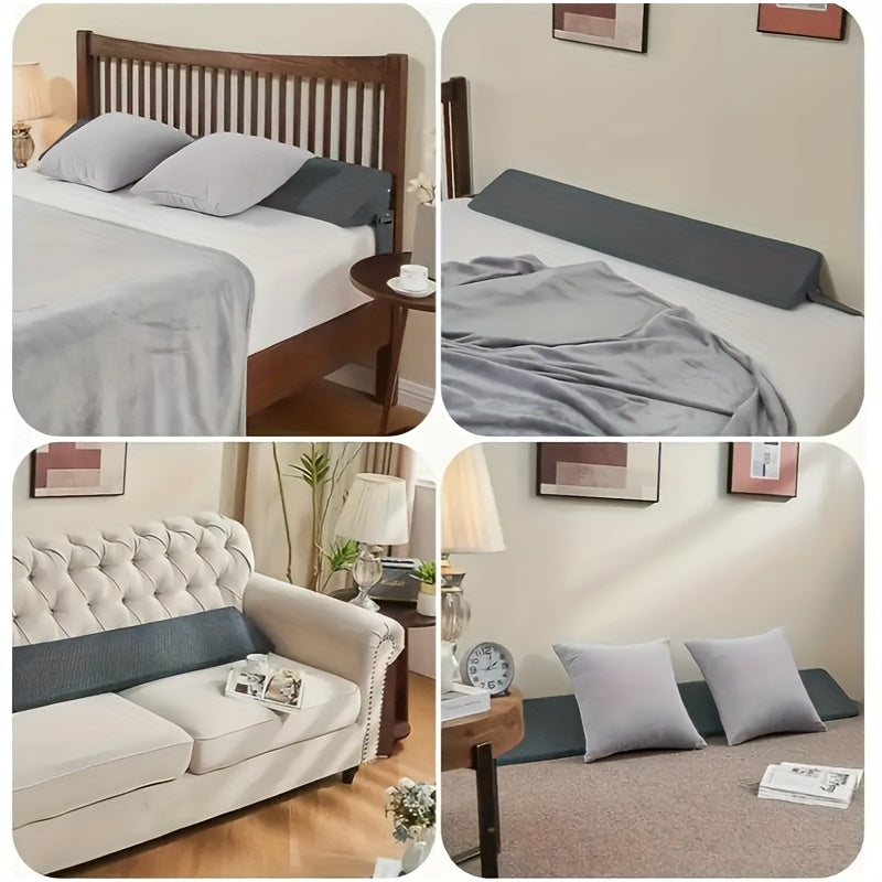 Almohada de cama | Almohada Cura para Cama, Relleno para Espacio de Cama, Almohadas Triangulares, Cierres de Cabecero, Reposacabezas para Dormir