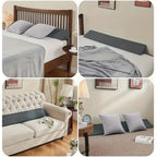 Almohada de cama | Almohada Cura para Cama, Relleno para Espacio de Cama, Almohadas Triangulares, Cierres de Cabecero, Reposacabezas para Dormir